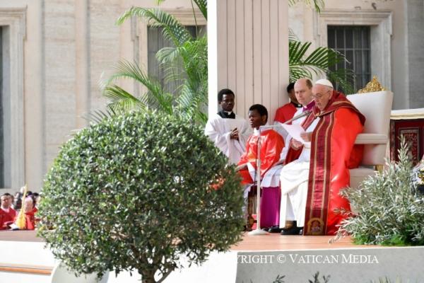 Bài Giảng Lễ Lá 2022 Của Đức Phanxicô : Chúng Ta Bước Theo Chúa Giêsu Hay Bản Năng Thù Oán Của Chúng Ta ?