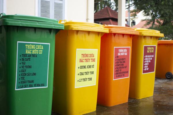 ĐCV Huế: Thực Hiện Chương Trình Phân Loại Rác Thải