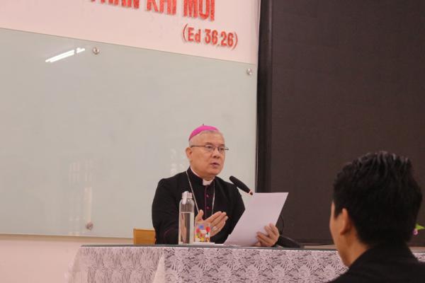 Đại Chủng Viện Huế: Bài Huấn Đức Mùa Chay Của Đức Cha Giuse Đặng Đức Ngân