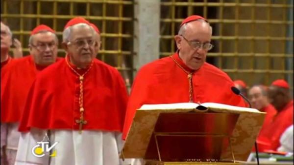 Bài Phát Biểu Cuối Cùng Của ĐHY Bergoglio Trước Các Hồng Y Của Mật Tuyển Viện