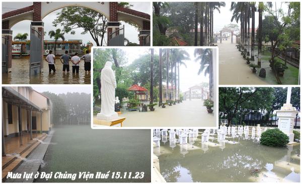 Hình Ảnh Lũ Lụt Ở Đại Chủng Viện Huế