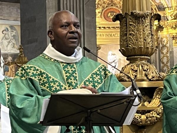 Cha Tryphon Bonga, Tân Giám Tỉnh Xuân Bích Tỉnh Pháp Dâng Lễ Tạ Ơn Tại Giáo Xứ Saint-Sulpice