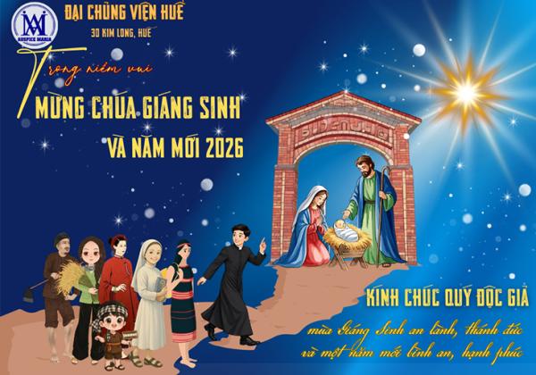 Mừng Chúa Giáng Sinh 2025