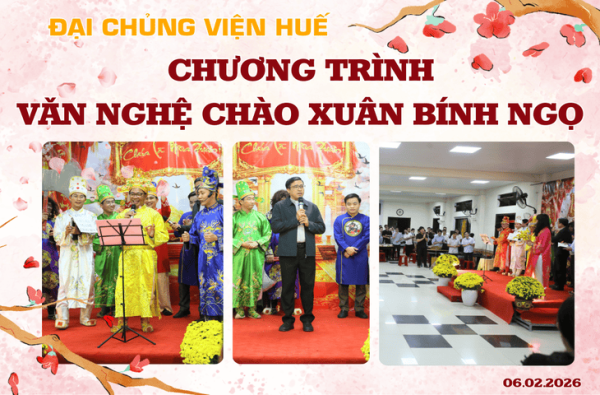 ĐCV Huế: Văn nghệ Tất Niên 2025 Và Chào Xuân Bính Ngọ 2026
