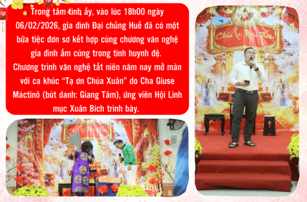 ĐCV Huế: Tiết Mục Ca Khúc "Tạ ơn Chúa Xuân"