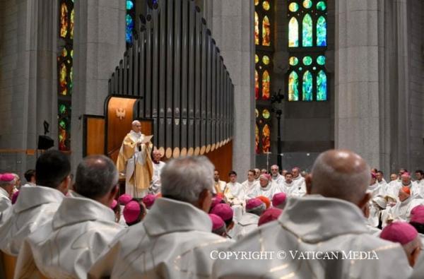 Bài Giảng Của Đức Lêô XIV Tại Vương Cung Thánh Đường Sagrada Família