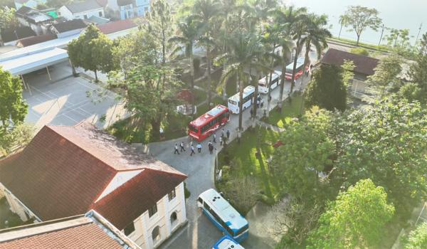 Video Đại Chủng Viện Huế hành hương Đức Mẹ La Vang ngày 31.12.2025